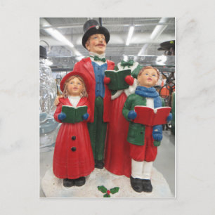 KerstCaroler Decoration Briefkaart