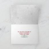 KerstCarolers in de vensterkaart Kaart (Binnen)