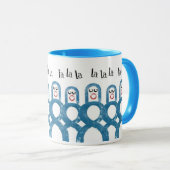 KerstCarolers Mok (Voorkant rechts)