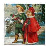 KerstCarolers Tegeltje (Voorkant)