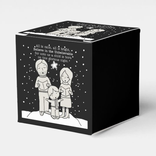 KerstCaroling Bedankdoosjes (Voorkant Zijde)