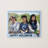 KerstCaroling | Jouw namen toevoegen Legpuzzel (Horizontaal)