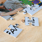 KerstCaroling | Jouw namen toevoegen Legpuzzel (Zijkant)