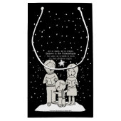 KerstCaroling Klein Cadeauzakje (Achterkant)