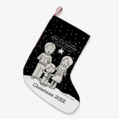 KerstCaroling Kleine Kerstsok (Voorkant (Hangend))