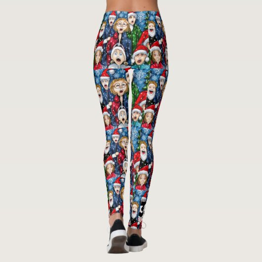 KerstCaroling Leggings (Achterkant)