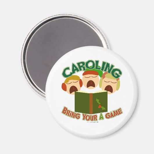 KerstCaroling Magneet (Voorkant / Achterkant)