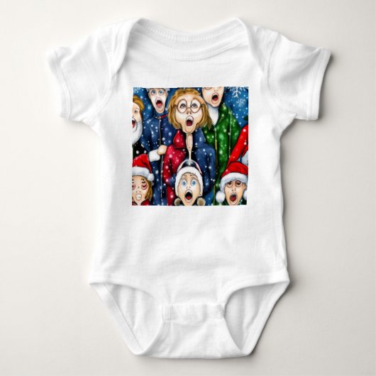 KerstCaroling Romper (Voorkant)