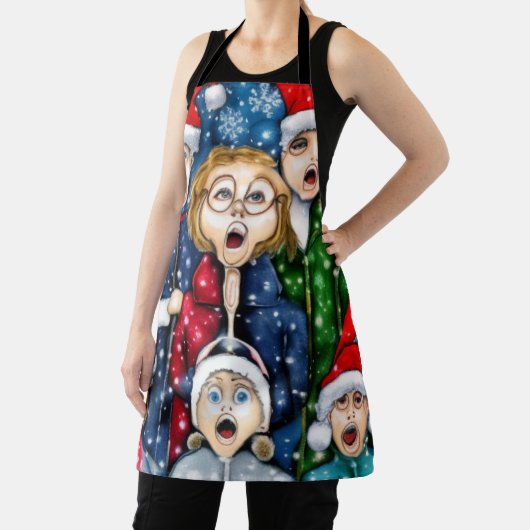 KerstCaroling Schort (Insitu)