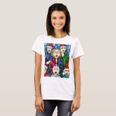 KerstCaroling T-shirt (Voorkant volledig)