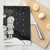 KerstCaroling Theedoek (Quarter Fold)