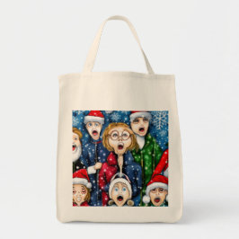 KerstCaroling Tote Bag