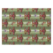 Kerstcarrousel Tafelkleed (Voorkant (Horizontaal))