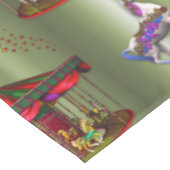 Kerstcarrousel Tafelkleed (Gekanteld)