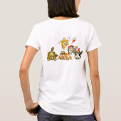 kerstCartoon Kitten Cats JOY Shirt (Achterkant)