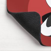 Kerstcartoon met een schattig panda-beer muispad muismat (Hoek)