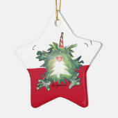 KerstCartoon Ornament met kerst (Links)