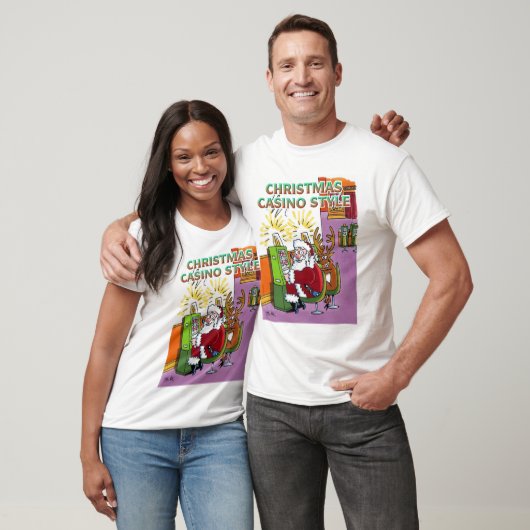 Kerstcasino Style T-shirt (Unisex)