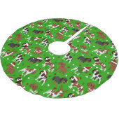 KerstCavalier King Charles Spaniel Kerstboom Rok (Gekanteld)