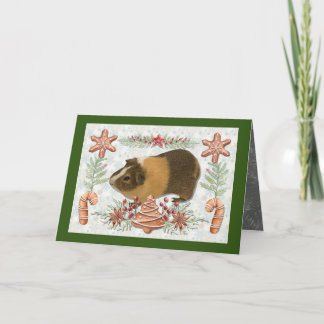Kerstcaviahuisje Feestdagen Kaart