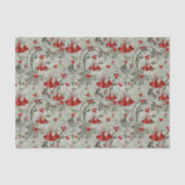 Kerstcellen en Holly Tissuepapier (Voorkant)