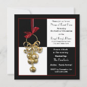 Kerstcellen - formele uitnodiging (Achterkant)