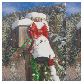 kerstcellen in de bergstructuur stof