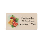 Kerstcellen uit de jaren veertig etiket (Voorkant)