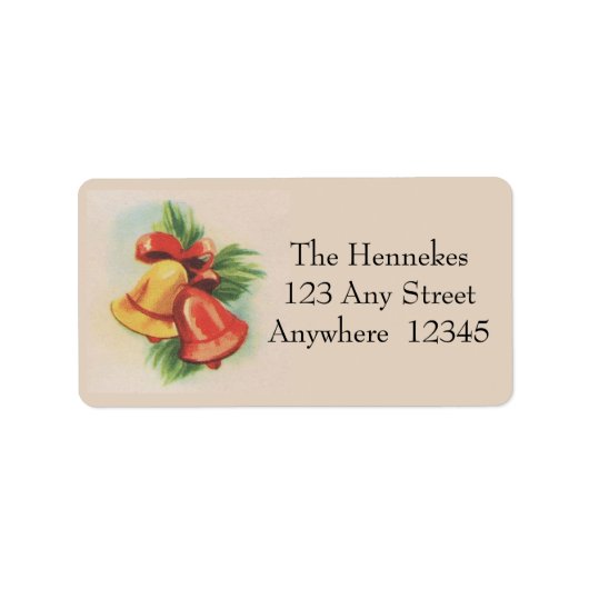 Kerstcellen uit de jaren veertig etiket (Voorkant)