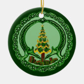 Kerstchaddagh Keramisch Ornament (Voorkant)
