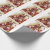 Kerstchaos Cadeaupapier (Hoek)