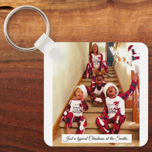 Kerstchaos Sleutelhanger (Voorkant)
