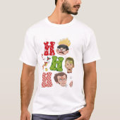 🎄 Kerstchaos T-shirt – Grappige kerstfilm- (Voorkant)