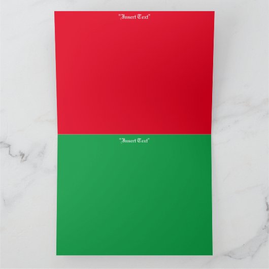 Kerstcharme Kaart (Binnen)