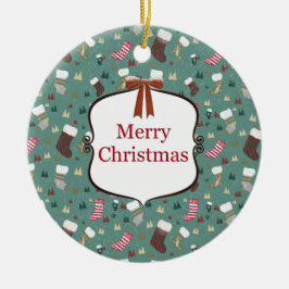 "Kerstcharme" Keramisch Ornament