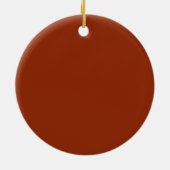 "Kerstcharme" Keramisch Ornament (Achterkant)