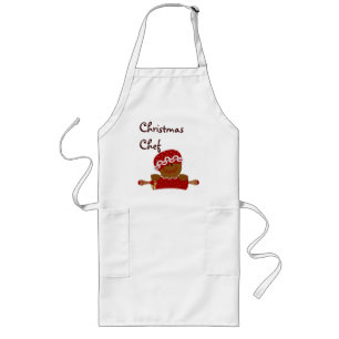 kerstChef Apron Lang Schort
