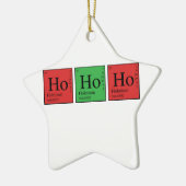 Kerstchemie Keramisch Ornament (Links)