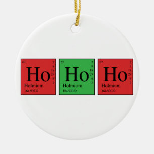Kerstchemie Keramisch Ornament