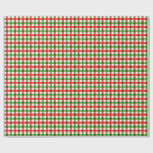 Kerstcheques met rood/groen omhulsel van papier (Vlak)
