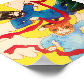 KerstCherub Angel Cats Poster (Hoek)