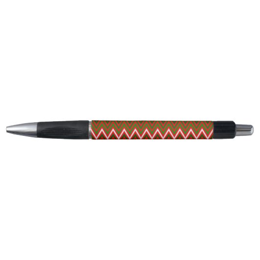 KerstChevron Pattern Pen (Voorkant)
