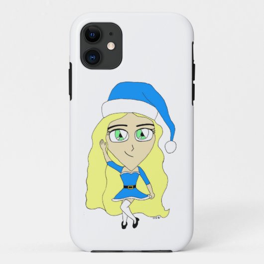 Kerstchibi Case-Mate iPhone Case (Achterkant)