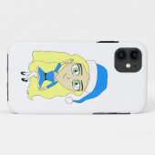 Kerstchibi Case-Mate iPhone Case (Achterkant (horizontaal))