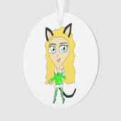 Kerstchibi Ornament (voorkant)