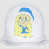 Kerstchibi Sneeuwbol (Voorkant)