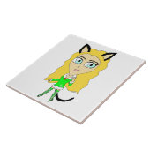 Kerstchibi Tegeltje (Zijkant)