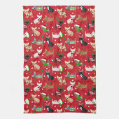 Kerstchihuahua All Coats Theedoek (Verticaal)