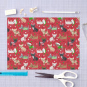 Kerstchihuahua All Coats Tissuepapier (Craft)