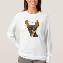 Kerstchihuahua T-shirt